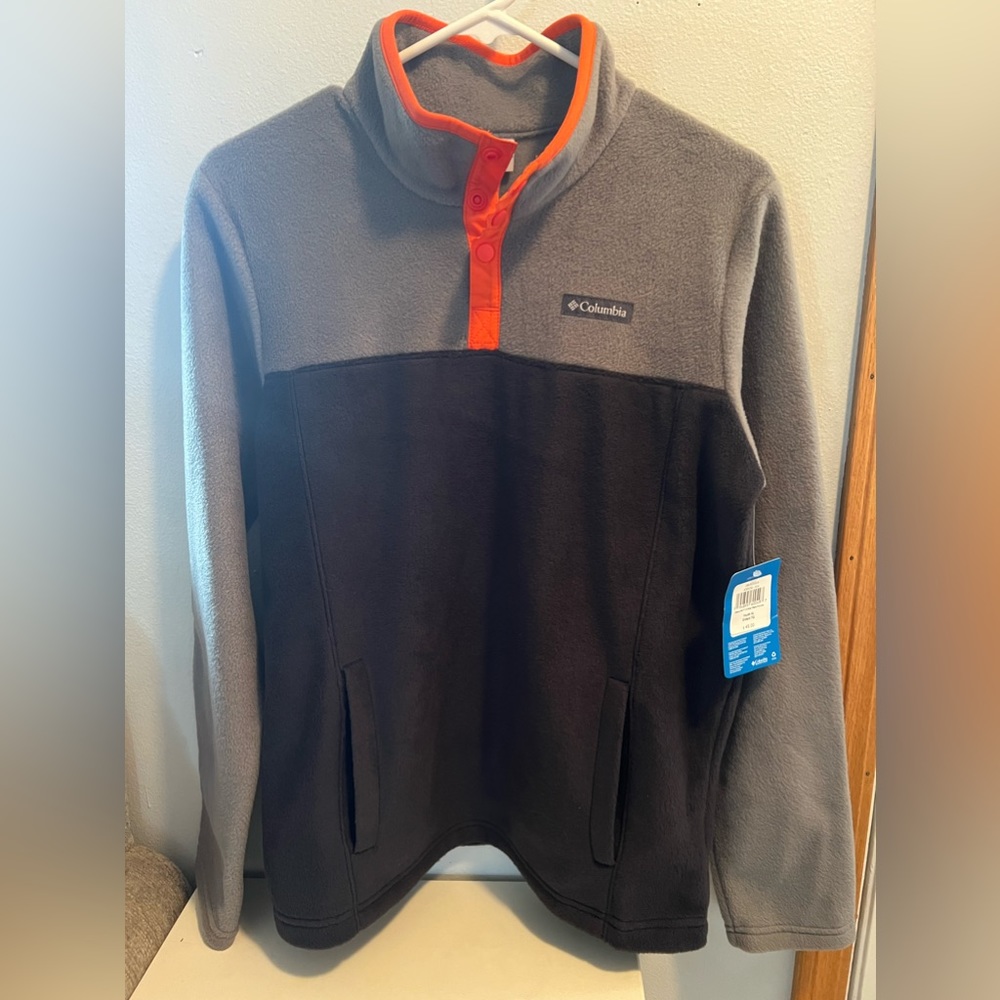 Columbia Boys Youth XL (18/20) 1/4 Snap Fleece Pullover